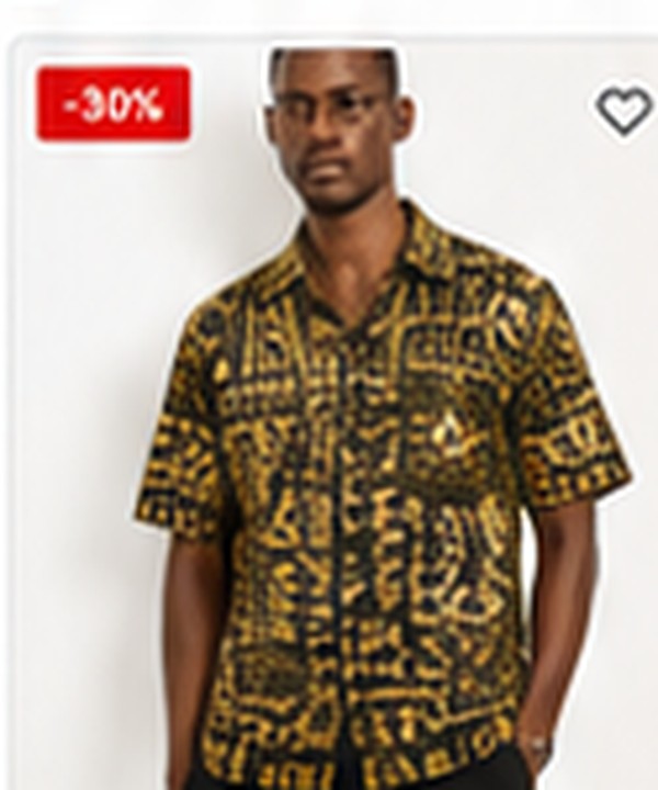 Jumoke Geo Camp Shirt